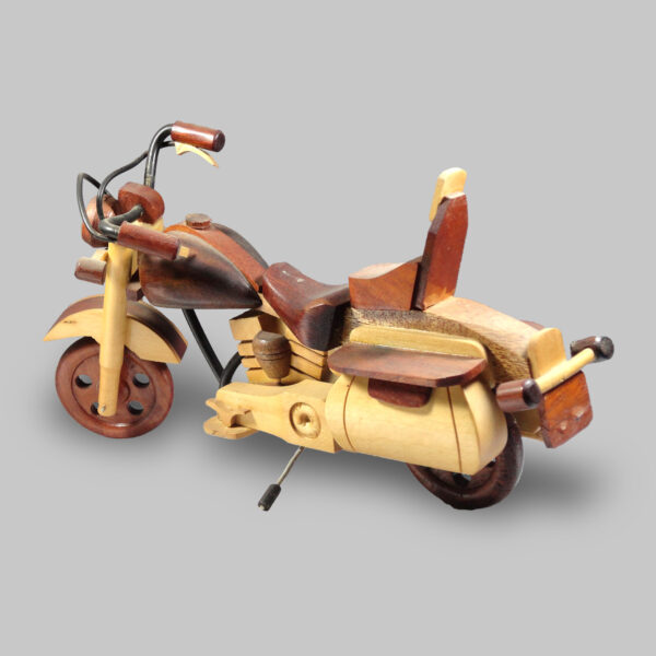 Wooden Motorbike