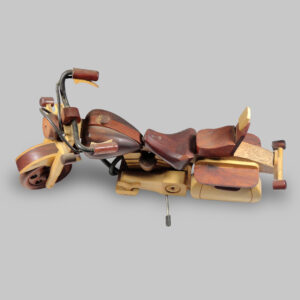 Alternative view of Wooden Motorbike